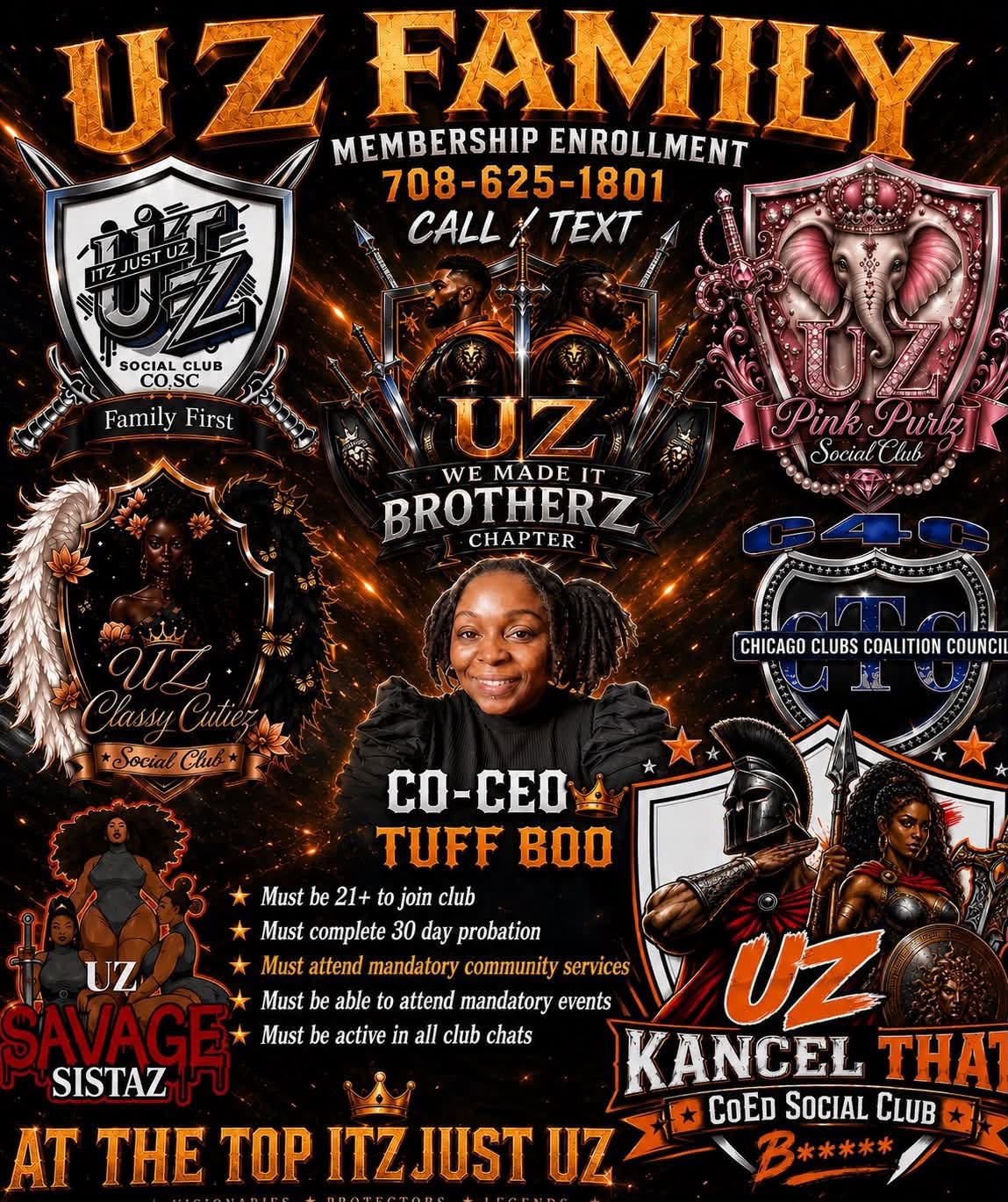 ITZ JUST UZ community gathering